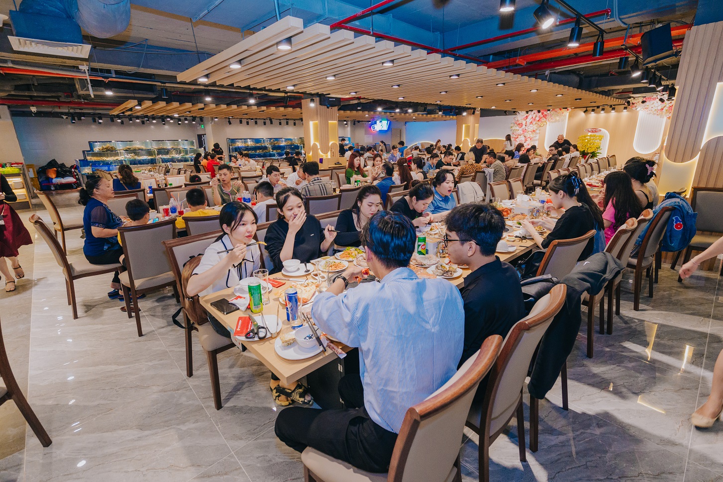 nhà hàng tổ chức sự kiện Buffet Poseidon