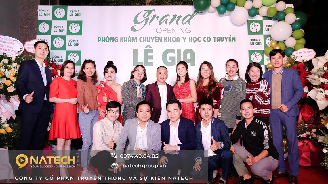 công ty tổ chức sự kiện tại hà nội natech event